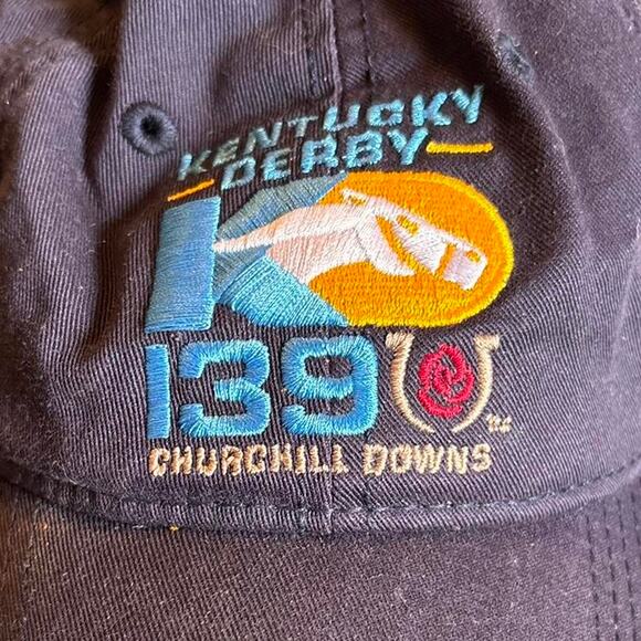 Vintage Kentucky derby 139th adjustable baseball cap - Picture 2 of 4